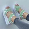 Fashion 2024new Women's Sandals Fashion Wedges Platform Sandals Summer Peep Toe Casual Sandals for Women Heels Sandal Sandalias De Mujer