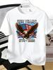 Unisexs Tee Eagle Usa Flag 250 Years 1776 To 2026 Print Cotton Short Sleeve Male Casual Streetwear Outdoor Daily Basic Fashion Top