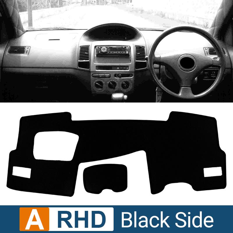 Для Toyota Vios 2002 2003 2004 2005 2006 2007 крышка приборной панели автомобиля избегайте света, солнцезащитный козырек, чехол, анти-УФ-ковры, нескользящий