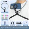 Taixun Adjustable Magnetic Neck and Chest Mount for Mobile Phones - Hands-Free Support for Sports and Fishing from a First-Person Perspective