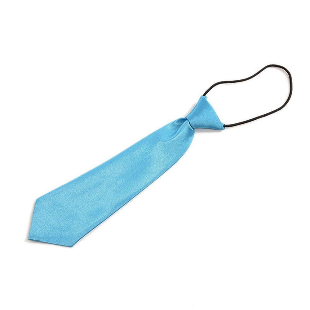 Shirt Accessories For Kids for Wedding Solid Color Children Tie School Uniform Tie Elastic Necktie
