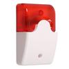 12V Sound and Light Alarm Siren High Decibel Fire Burglar Alarm Horn with LED Flashing Light for
