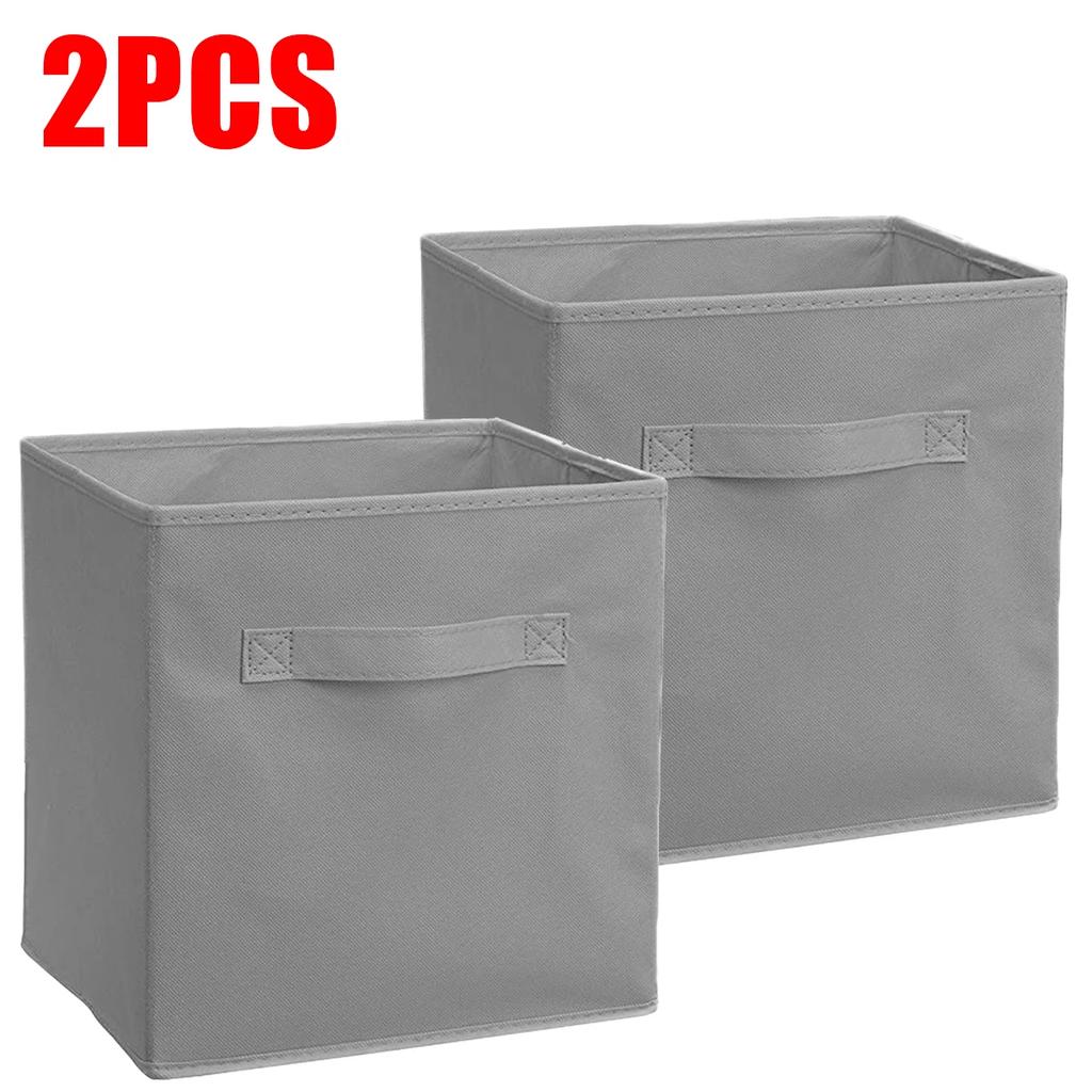 Нетканый материал складной ящик для хранения спальный шкаф игрушки одежда органайзер для мелочей с крышкой нижнее белье носки аксессуары для дома