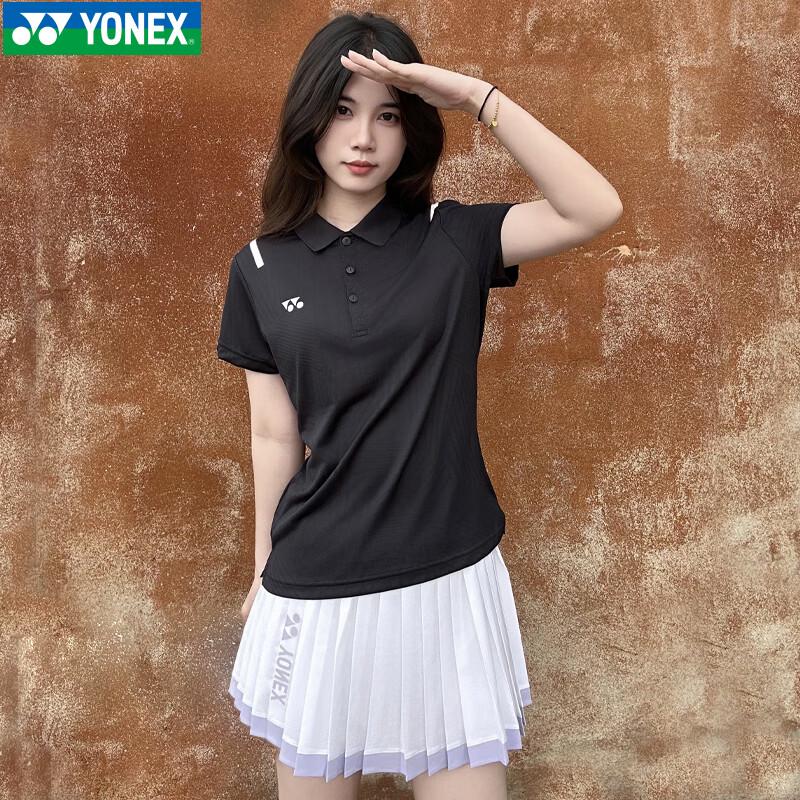 Женский плиссированный юбочный шорты и спортивный топ YONEX для бадминтона