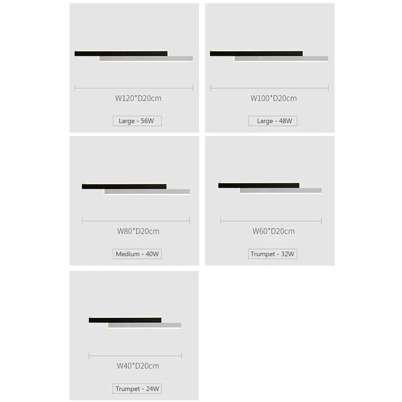 Modern LED Wall Lamps for Living Dining Room Bedroom Bedside Stairs Hotel Entry Aisle Sofa Background Home Decorate Wall Sconce