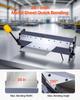 Box and Pan Brake, 910 mm/36 inch Sheet Metal Bending Brake,16-Gauge Mild Steel Capacity, 0-135 Degree Adjustable, Metal Bender Machine with 6
