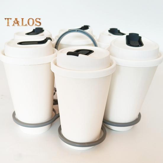 Складной держатель для напитков на 6 чашек, держатель-карусель для стекла, поворотный кронштейн для чашек для кофе, чая, пива, многоцелевой органайзер для кемпинга и вечеринок