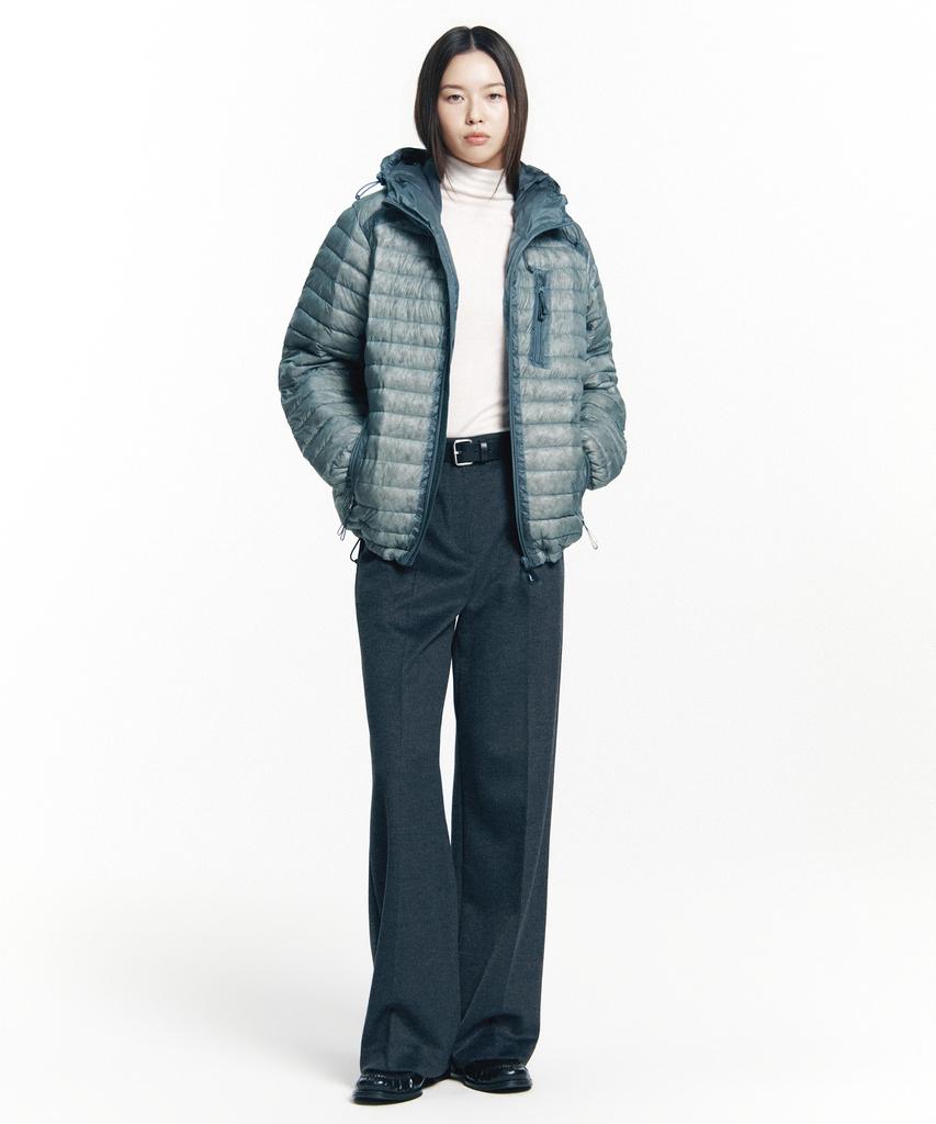 HAZZYS [His] Teal Blue Lightweight Goose Down