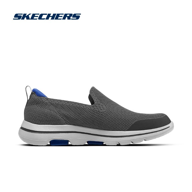 Skechers Мужские дышащие слипоны из сетки для ходьбы