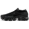 Новые Air VaporMax Flyknit Черный Темно-серый 849558-007