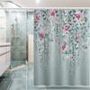 Утолщенная водонепроницаемая занавеска для ванной комнаты, устойчивая к плесени, занавеска для душа, занавеска для душевой перегородки, занавеска для душа, занавеска для ванной комнаты, бесплатная перфорация