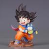 10 см Аниме Dragon Ball Z Фигурка Гоку Фигурка Гоку Объятия Пурра ПВХ GK Фигурки Ямча Аниме Коллекционная Модель Игрушки Подарки