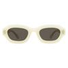 ISabel Marant Women S Geometric SunglaSSeS im0052S Szjir Ivory 49mm Szjir
