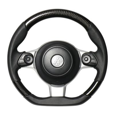 НАСТОЯЩЕЕ Черное Рулевое Колесо из Углеродного Волокна для Toyota 86 (Поздний ZN6) / Субару БРЗ (Поздний ZC6) (Август 2016 года и далее) GR-BKC-BK-86