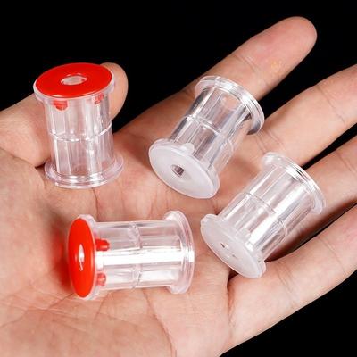 20pcs Standard Size Fly Tying Bobbin Spools 20pcs Empty Bobbin Spools Fishing Accessories