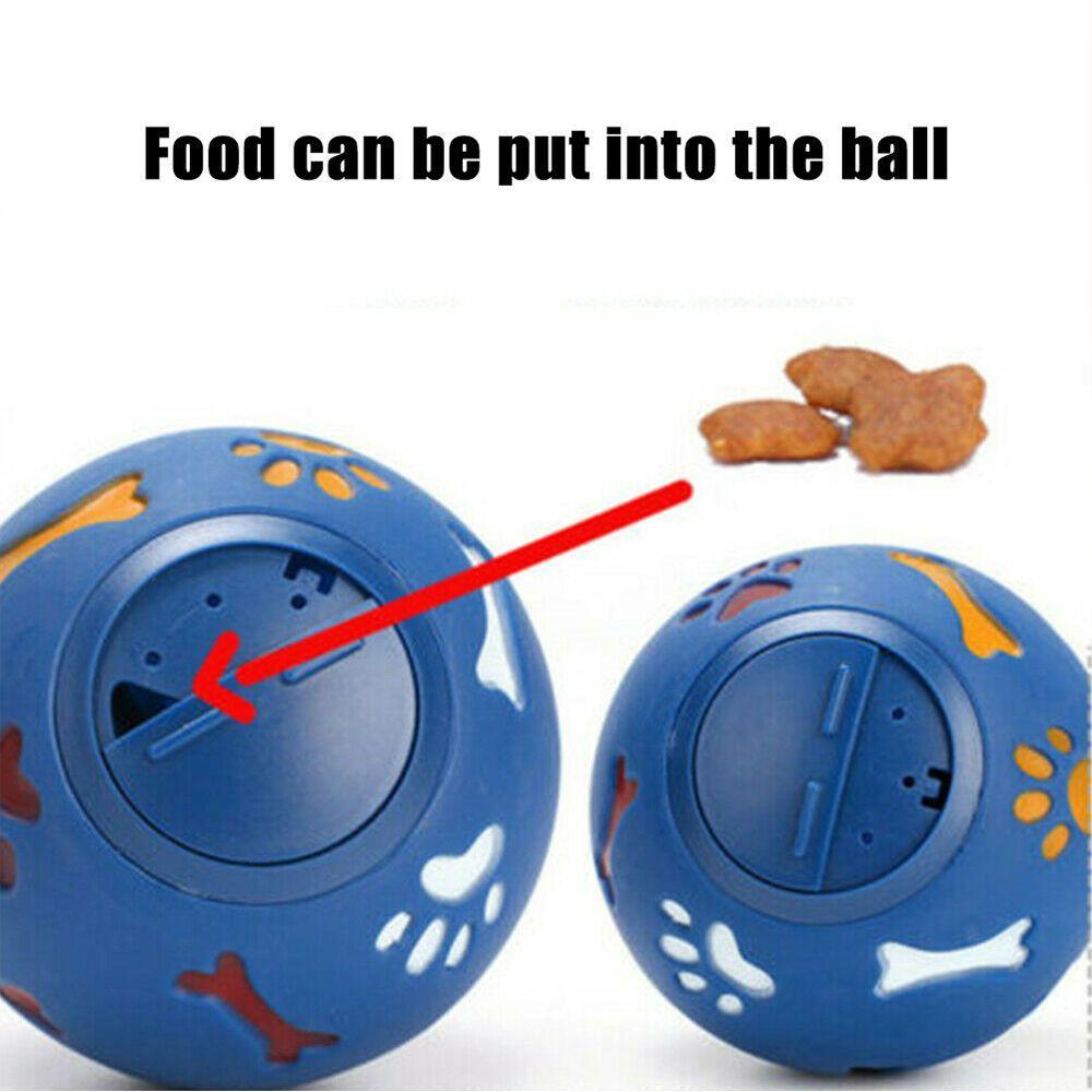 Pet Toys Interactive Automatic Pet Treat Balls Dog Treat Ball Food Dispenser Leakage Food Ball