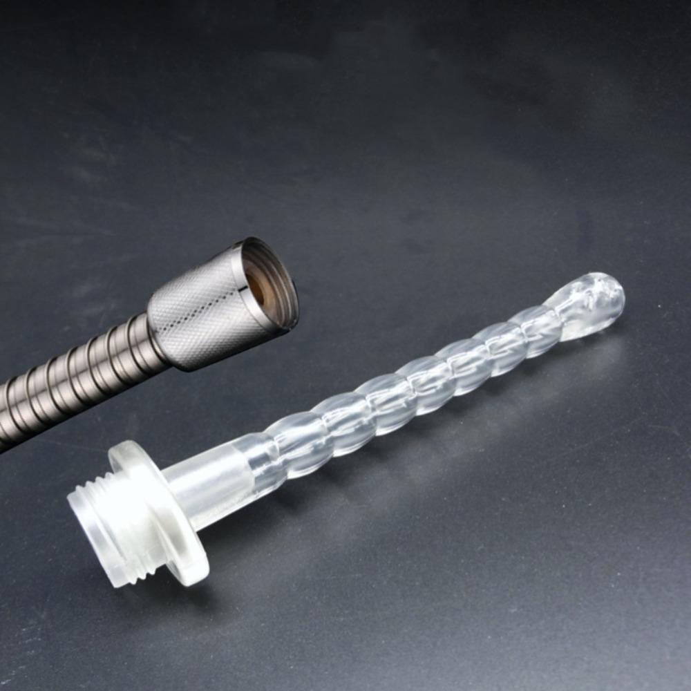 Silicone Wash Nozzle No Splashing Anal Wash Toilet Bidet Sprayer Shattaf Shower Handheld Spray