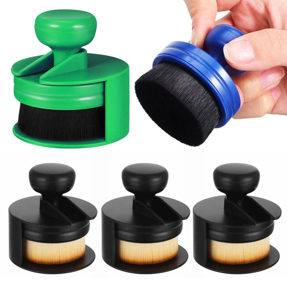 High-Density Car Tire Brush with Stand Tire Shine Brush for Tire Polish Wax Care