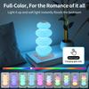 Перезаряжаемый RGB атмосферный свет Разноцветные гирлянды-конфеты Перезаряжаемый ночник для украшения бара, праздничной вечеринки
