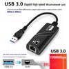USB 3.0 Type-C to RJ45 Gigabit Ethernet Adapter with Cable & LED - Driver-Free High-Speed Network Converter