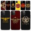 SPQR Roman Imperial Legion Phone Case Iphone15 14 13 12 11 Pro Max Mini X 7 8 Soft Case