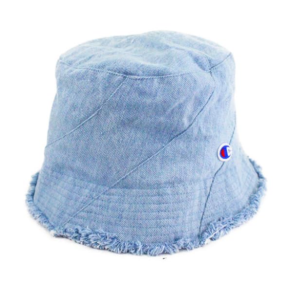 Champion Bucket Hat Fringed Tulip Blue Women's
