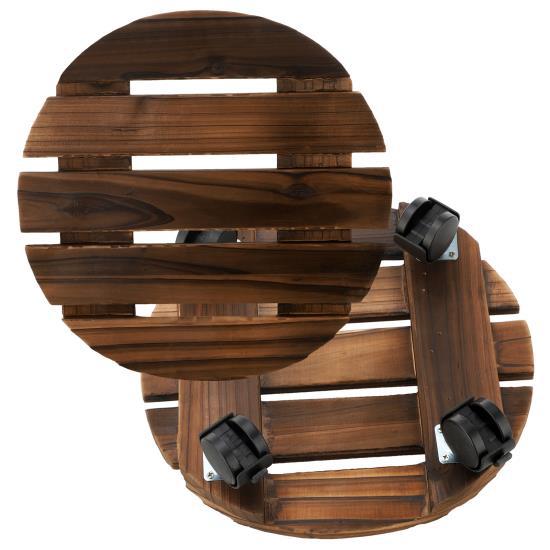 Подставка для растений, полка для гостиной, отдельно стоящая полка для цветов с колесом для сада, держатель для цветов бонсай