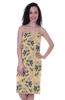 Moomaya Printed Spaghetti Strap Nightgown For Women  s Lace V-Neck Sleepwear