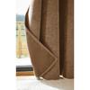Rideau occultant - Bjorn - Camel - 140 x 180 cm - 100% polyester - Style scandinave moderne