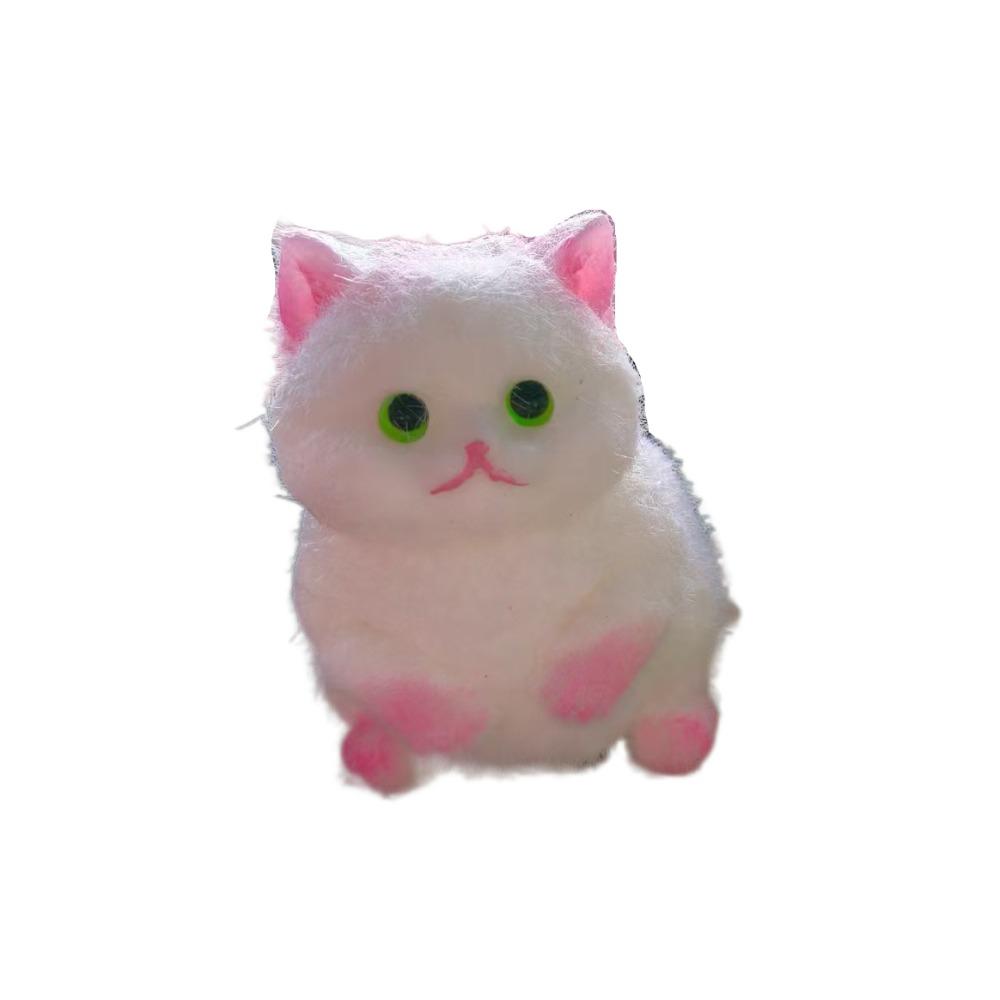 Мультяшная имитация кошки Игрушки-сквиши Медленно восстанавливающаяся кошка Игрушка-непоседа Сенсорные игрушки