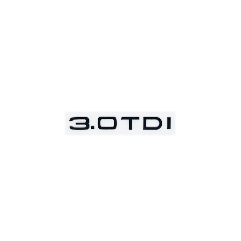 1Pc 3D ABS 2.0TDI/3.0TDI Displacement Badge Sticker - for A1/A3/A4/A5/A6/A7/A8/Q2/Q3/Q5/Q7 Trunk