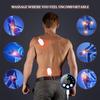Умный фитнес-массажный пояс с дисплеем для зарядки: Усовершенствованный тренажер для мышц живота и массажер для талии