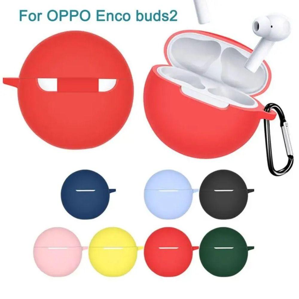 Anti-drop Earbuds Protective Case Headphone Charging Box Sleeve for OPPO Enco Buds2 Home/Travel