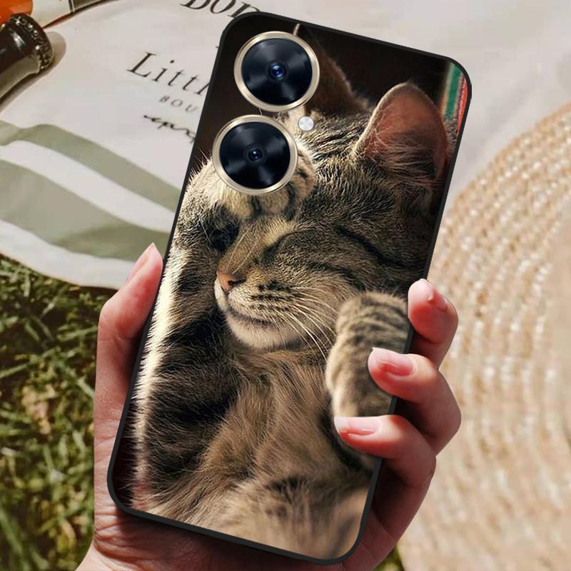 For Funda Huawei Nova 11i Case Soft Silicone Wolf Back Cover Phone Cases for Huawei Nova 11i MAO-LX9 Case Nova11i 11 i Coque