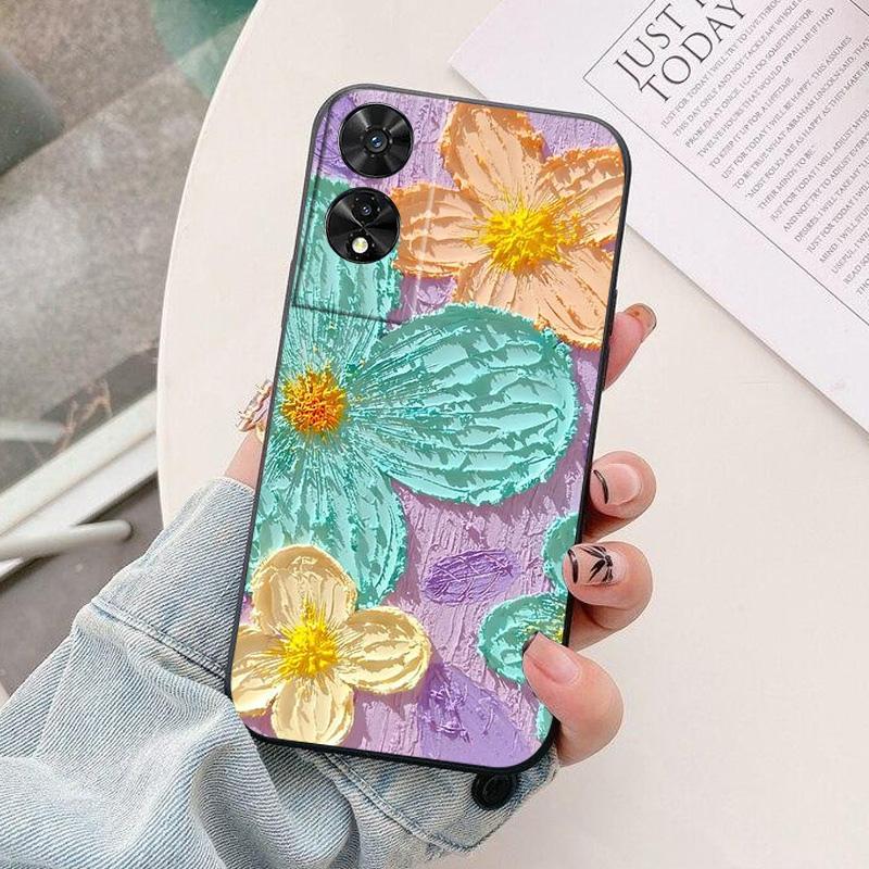 For TCL 50 SE Phone Case astronaut Silicone Camera Protection Back Cover For TCL 50 5G 505 501 503 502 Funda Coque Colorful