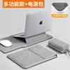 Multi-Function Laptop Sleeve Case 14-inch Lenovo With Stand Support 3D Shockproof Corners Fleece Lining Vertical/Horizontal