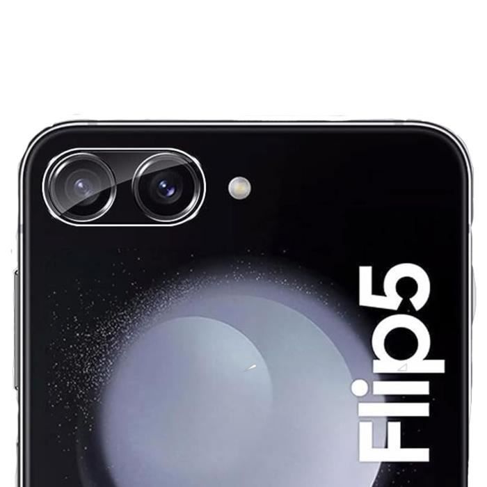 Verre Trempé pour Samsung Galaxy Z FLIP 5 et Protection Caméra [Pack 2] Film Vitre Protection Phonillico®