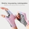 1 Pair Gym Breathable Bodybuilding Non-slip Fitness Gloves Half Finger Gloves Cycling Gloves