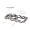 Outdoor Multi Tool Titanium Alloy Clip Key Chain Holder Bottle Opener Wrench Bike Tool