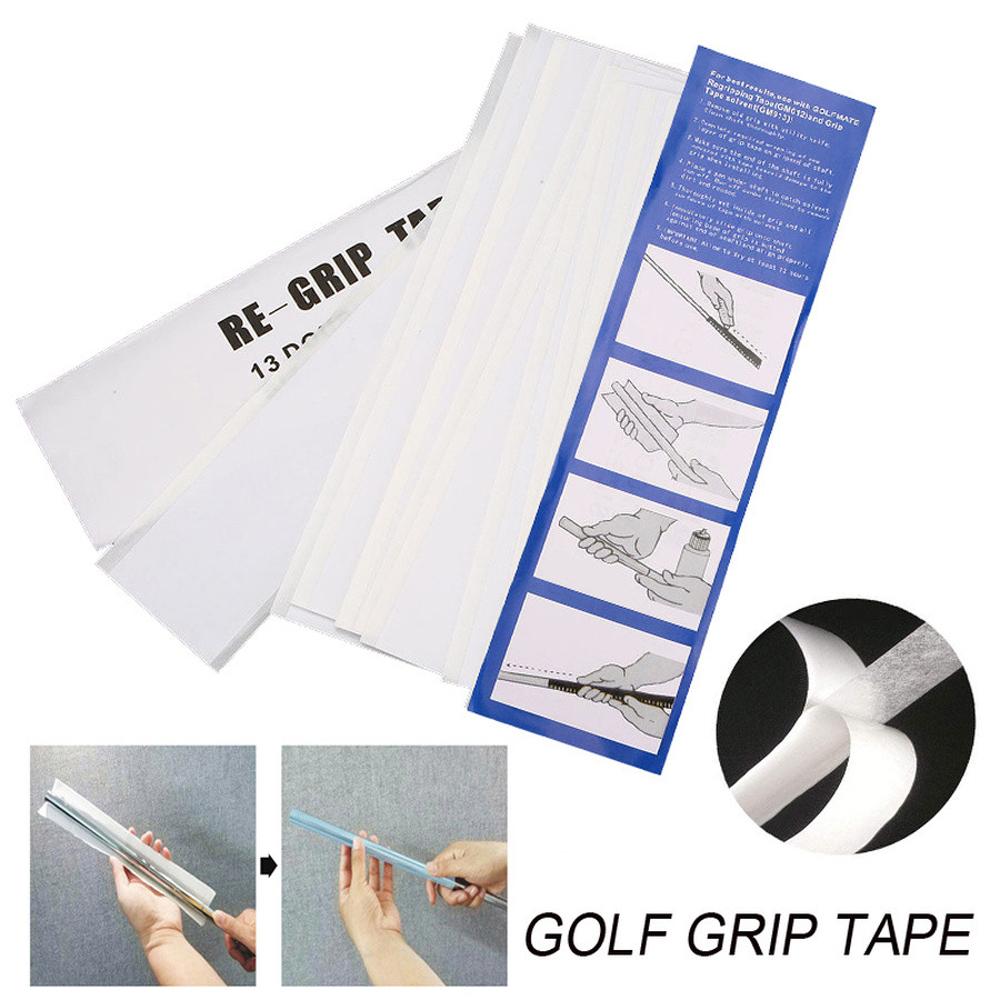 13pcs Golf Putter Club Grips Strong Adhesive Grip Accessories Double Sided Golf Grip Tape