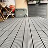 22 шт. Уличный пластиково-деревянный настил, террасная доска из древесно-пластикового композита, напольное покрытие для сада, террасы