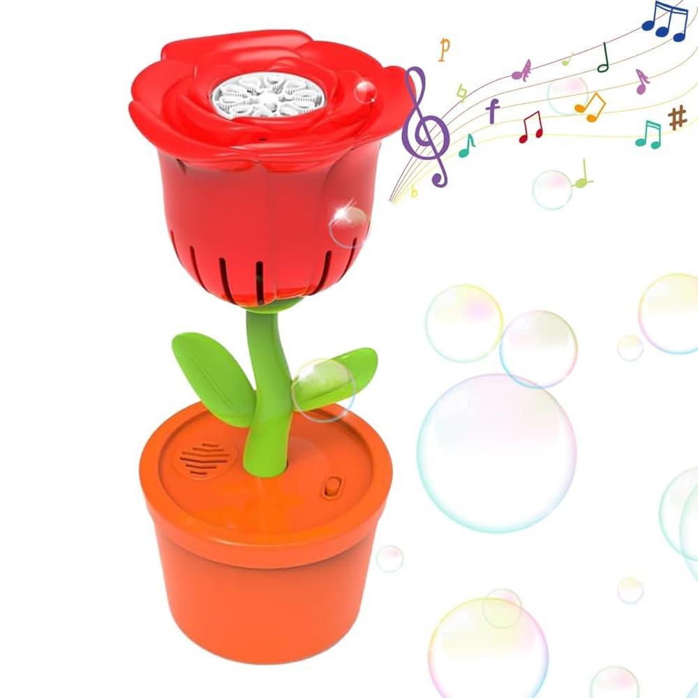 Машины для создания пузырей в форме роз и подсолнухов Вертикальная машина для создания пузырей Свадьба Рождество Вечеринка