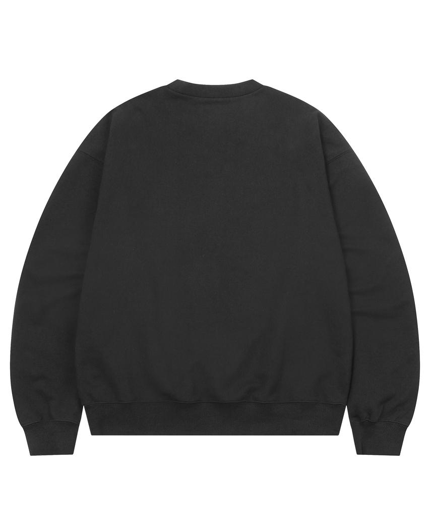 FILLUMINATE Flm Stitch Logo Sweatshirt - Black