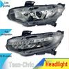 Подходит для 16-20 Honda Civic (10-е поколение) Светодиодная фара в сборе.