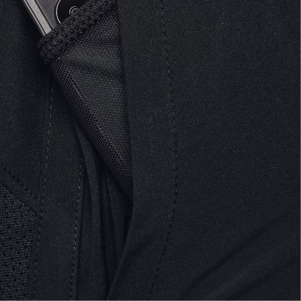 Under Armour Logo Print Lace-Up Breathable Mid-Waist Casual Shorts Men Bottoms Black 1382617-001