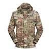 Штурмовой костюм Soft-shell Sharkskin с множеством карманов, для улицы, в военном стиле, ветрозащитный, водонепроницаемый, камуфляжная куртка