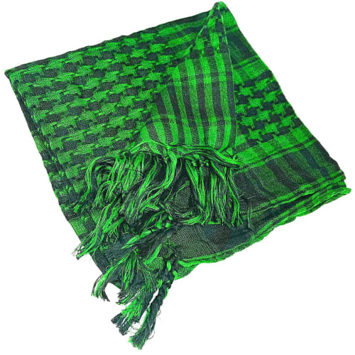 ARB-KFY Afghan Stole, Shemagh, Neck Scarf, Face Mask, Airsoft Gear, 100% Cotton (OD)