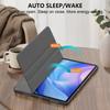Для Lenovo Tab P12 TB371FC Чехол Кожа+Акрил+ТПУ Подставка Чехол для планшета с функцией автоматического пробуждения/засыпания