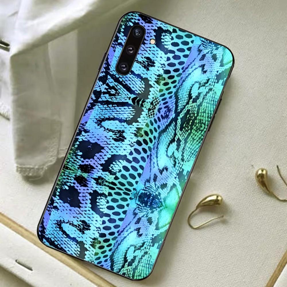 Чехол для телефона из змеиной кожи для Samsung A 13 21 30 31 32 51 52 53 70 для Huawei Honor 50 60 70 для OPPO vivo