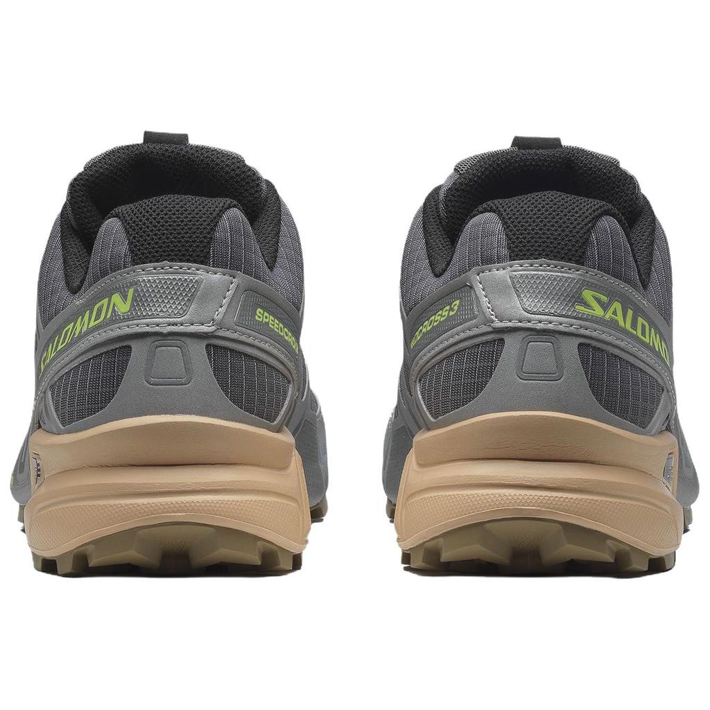 SALOMON Speedcross 3 Comfortable Versatile Durable Breathable Low-Top Casual Running Shoes Unisex Sneakers Gray 477363